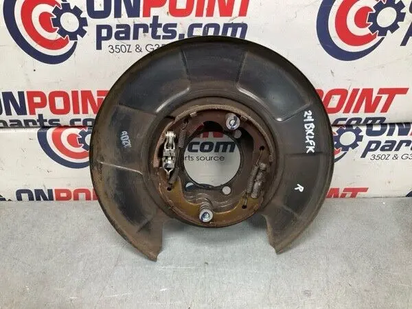 2011 Infiniti V36 G37 Rear Passenger Brake Dust Shield Cover Oem 24Bklfk