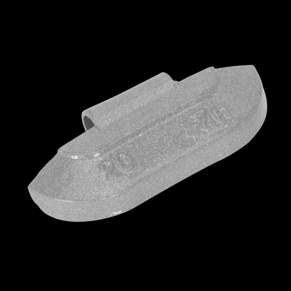 Sealey WWSH20 Wheel Weight 20g Hammer-On Zinc Alloy Wheels Pack 100