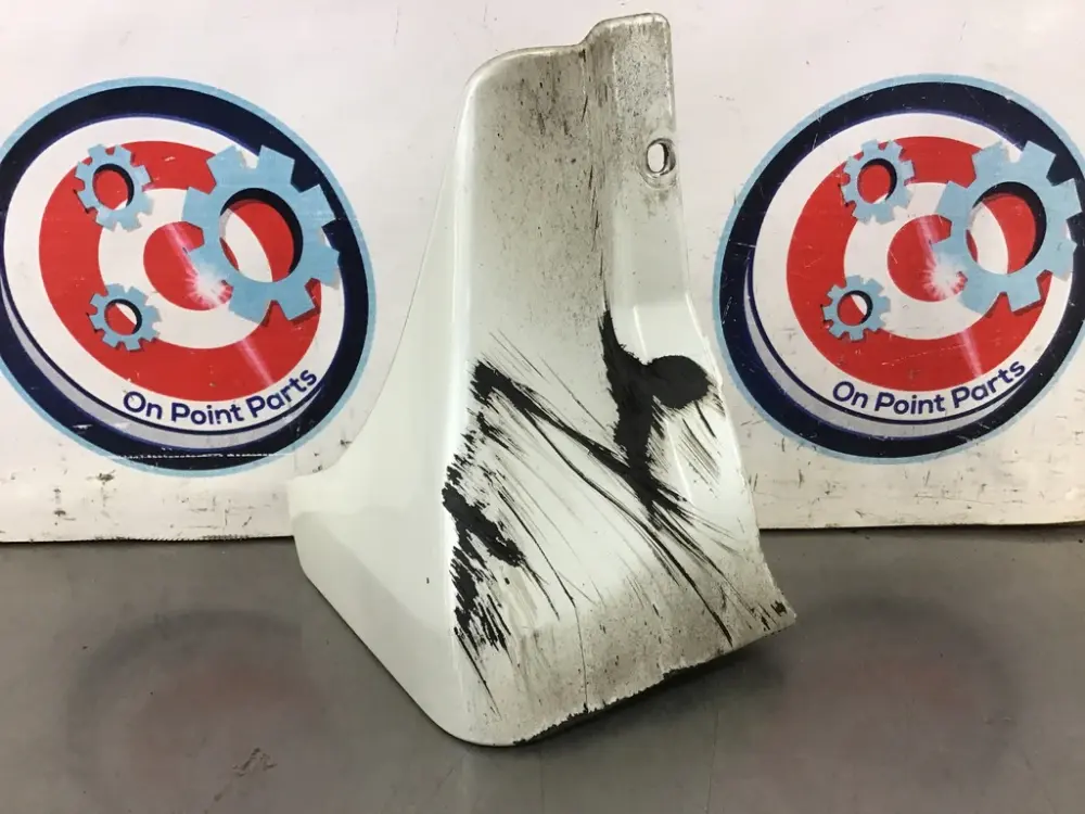 03-09 Nissan 350Z Driver Left Front Mud Flap Splash Guard Ivory QX1 OEM 22BC4DG