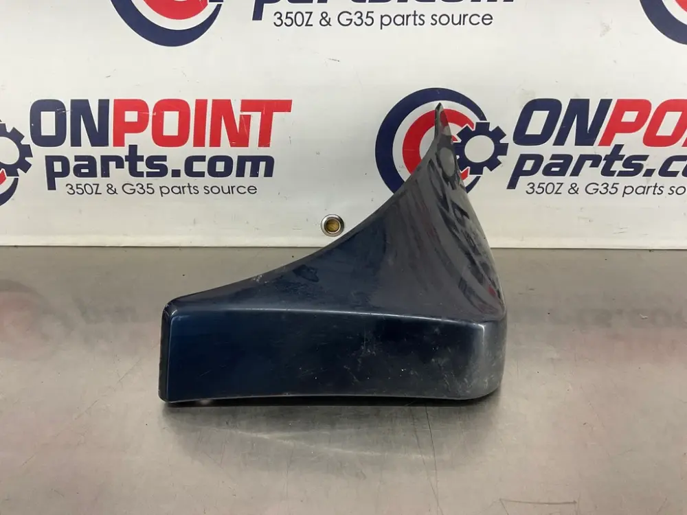 03-09 Nissan 350Z Driver Left Rear Mud Flap Splash Guard Blue/BW5 OEM 13BASDG