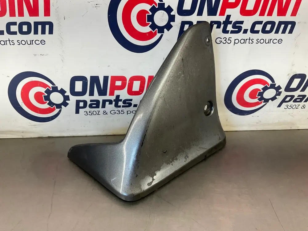 09-20 Nissan 370Z Driver Left Rear Mud Flap Splash Guard Platinum KAD OEM 24BDMEG