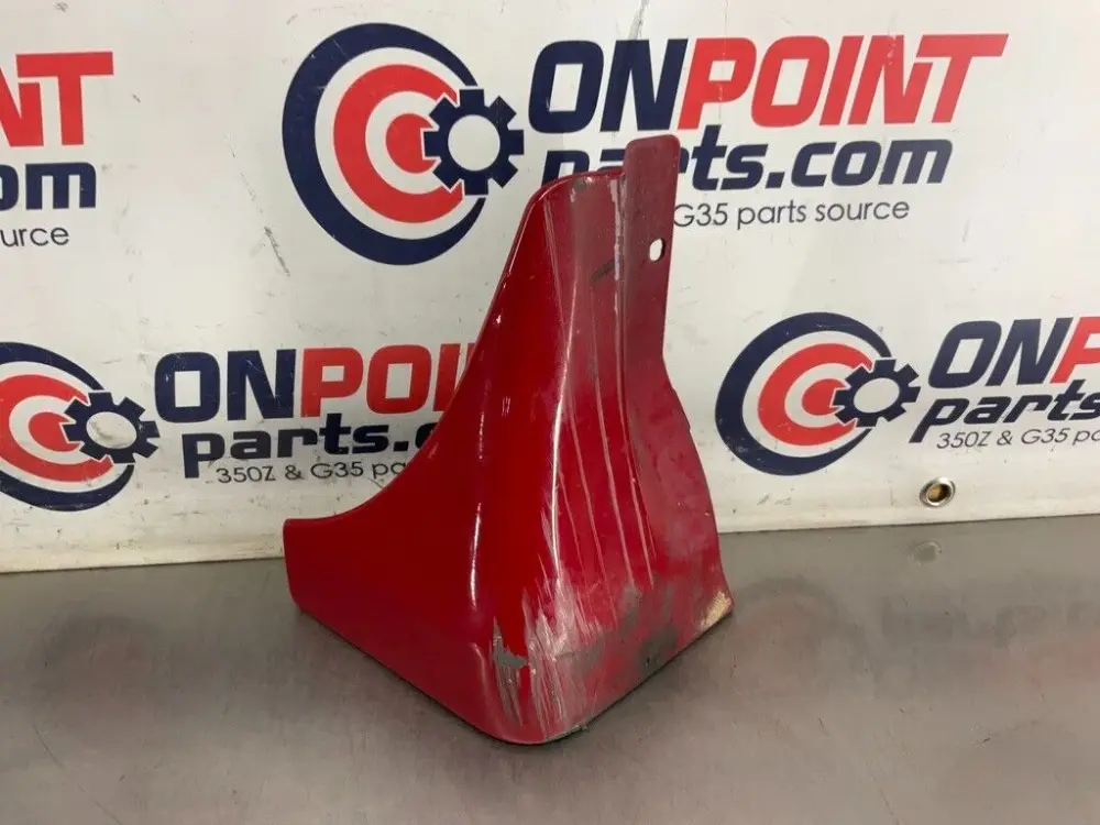 2004 Nissan 350Z Driver Left Front Mud Flap Splash Guard OEM 25BF9EG Mounting Hardware