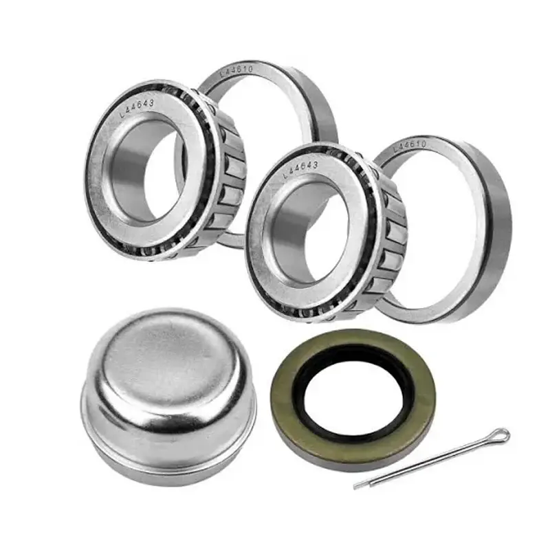 Heavy Duty Trailer Hub Wheel Bearing Kit L44643 L44610 1" X 1"&1-1/16" 2000 Lbs