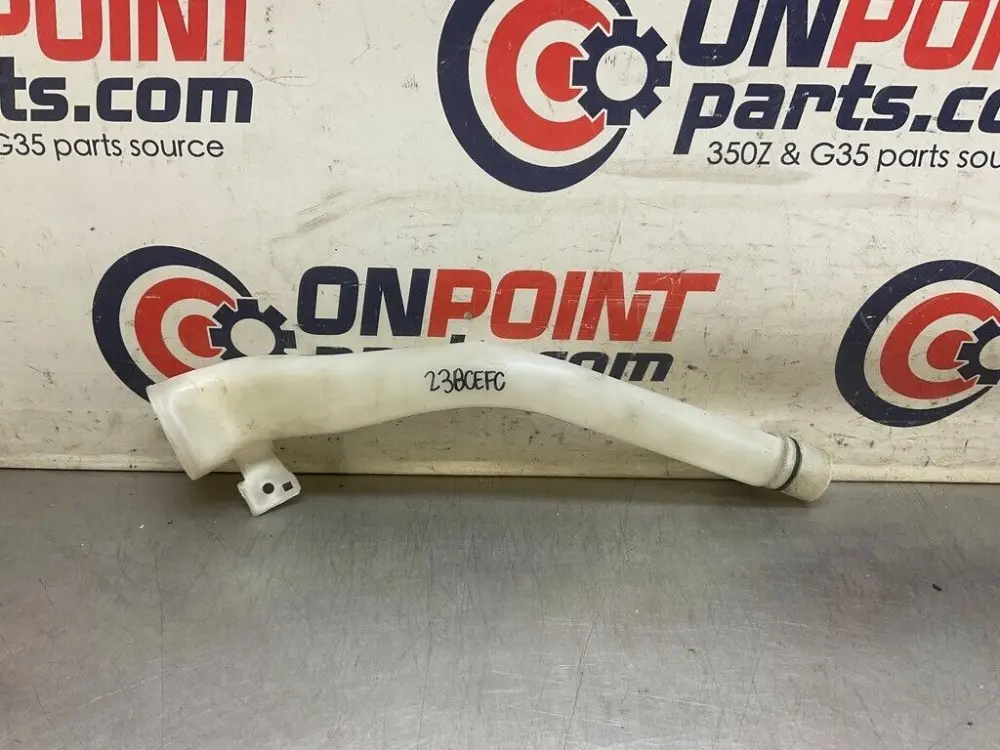 2003 Infiniti V35 G35 Windshield Wiper Fluid Filler Tube OEM 23BCEFC