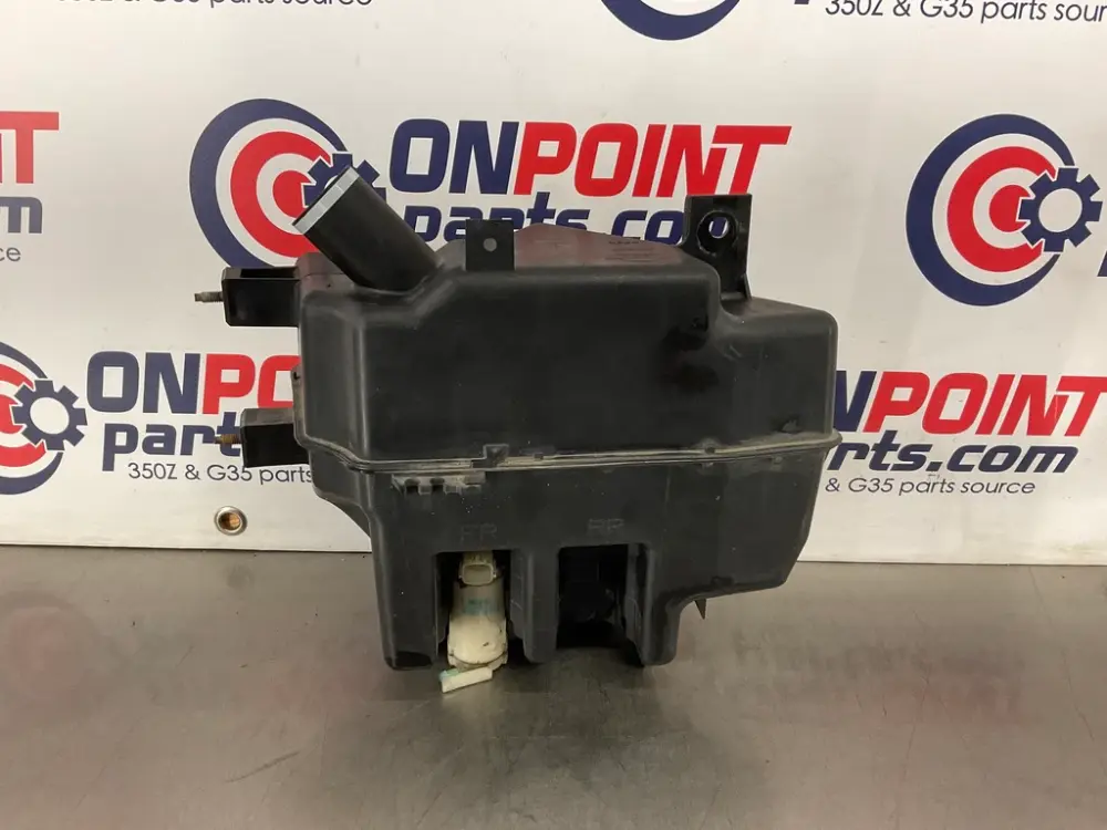 2006 Infiniti G35 Sedan Windshield Wiper Washer Fluid Reservoir OEM 25BJ1DI Bug Remover