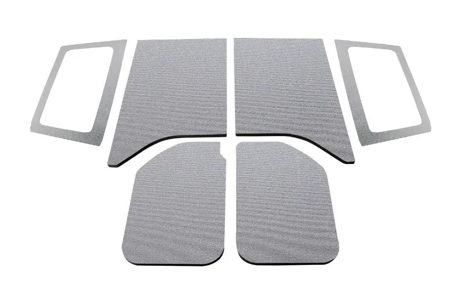 Jeep Wrangler JK 2-Door Design Engineering Complete Headliner Kit, Gray Official Finish