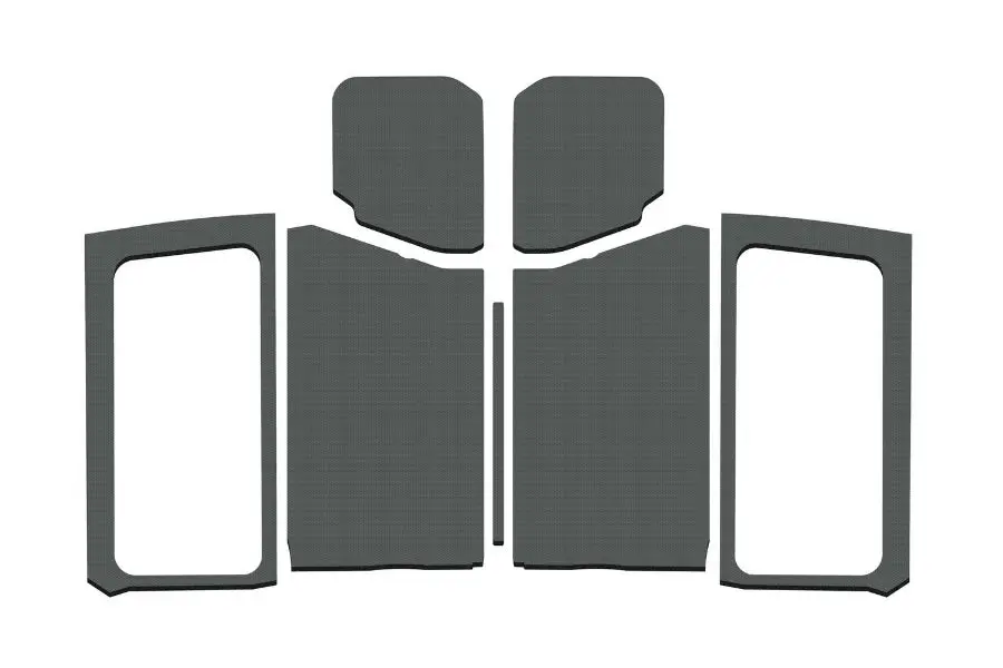 Jeep Wrangler JL 2-Door Design Engineering Whole Headliner Kit, Gray Original Finish