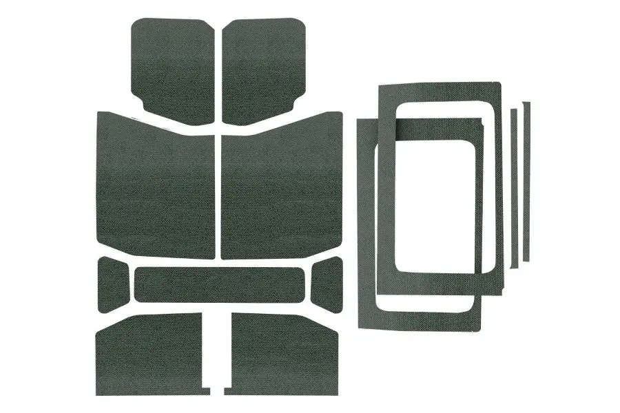 Jeep Wrangler JL 4-Door Design Engineering All-inclusive Headliner Kit, Gray Original Finish
