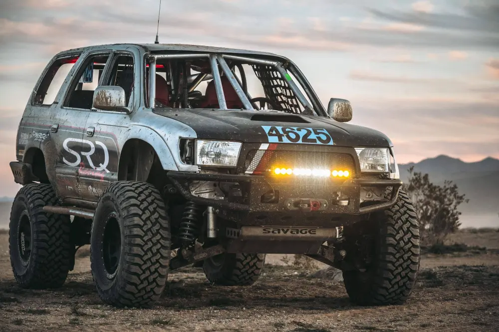 Universal 1996-2002 3rd Gen 4Runner Open Wing Hybrid Front Bumper - DIY Kit