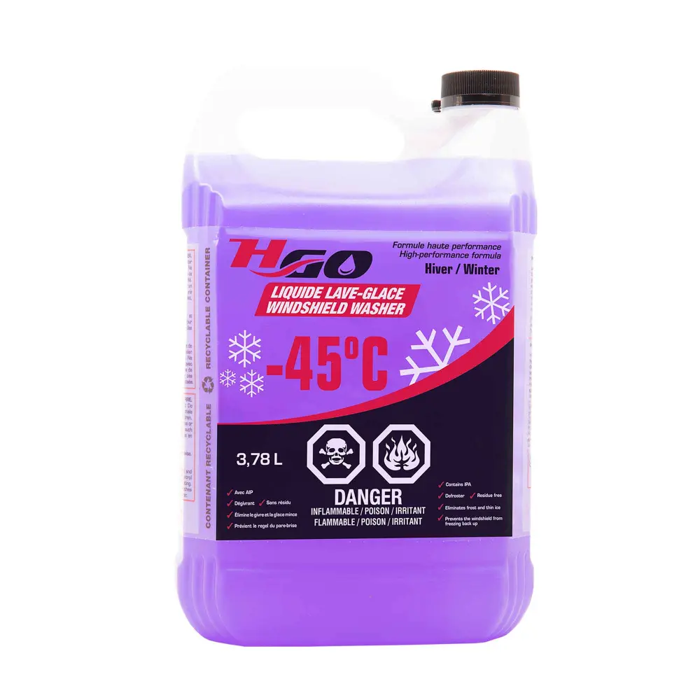 Engine Block Heater Winter Windshield Washer Fluid, -45 °C (3.78 L)